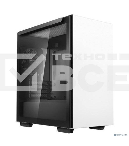Компьютерный корпус Deepcool MACUBE 110 WH белый без БП ATX 1x120mm 2xUSB3.0 audio bott PSU