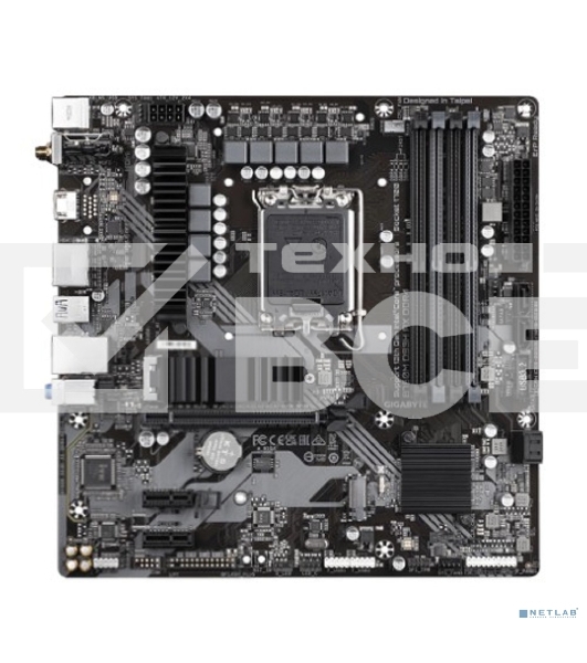 Материнская плата Gigabyte B760M DS3H AX DDR4, LGA 1700, Intel B760, 4xDDR4, 4xSATA, 2xM.2, 1xPCI-E 4.0 x16, 2xPCI-E 4.0 x1, 1xHDMI, 2xDP, 1x 2.5Gb LAN, 3xUSB 3.2 Gen 1, 2xUSB 2.0, 3x3.5 мм, 7.1, Micro-ATX
