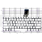 Клавиатура для ноутбука HP Stream 11-ak белая, фото2