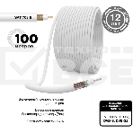 Кабель коаксиальный PROconnect SAT 703 B, Cu/Al/Cu, 64%, 75 Ом, бухта 100 м, белый, фото5