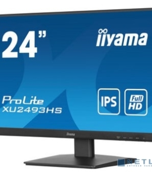 Монитор 23.8' Iiyama ProLite XU2493HS-B6 IPS 1920x1080, 100 Гц, 0.5 мс, 250 кд/м2, 1хHDMI, 1хDP, выход на наушники, черный