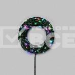 Умная гирлянда Neon-night Роса с крупными каплями 30м 300 LED RGB мягкий зеленый провод IP20 USB, фото 1