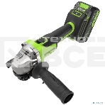 Угловая шлифовальная машина аккумуляторная Greenworks AG590, 24V, б/щет, 125 мм, 8500 об/мин, Anti-Kickback,1х4Ач,ЗУ,кор 3201007CUB, фото4