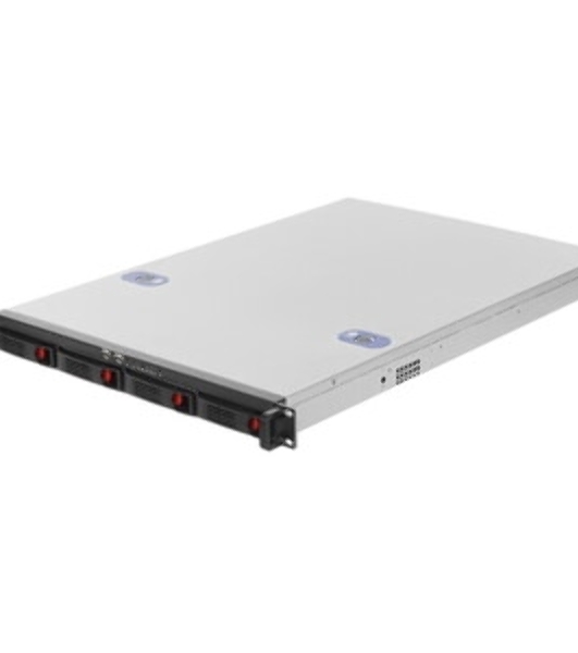 Серверный корпус ExeGate Pro 1U660-HS04 (RM 19', высота 1U, глубина 660, без БП, 4xHotSwap, USB)