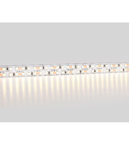 Светодиодная лента Ambrella light GS1601 2835 240Led/ 19.2W m/ 12V IP20 3000K/ 5000*14*1.2mm (2 конт.)