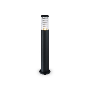 Светильник Ambrella light ST2536 BK/CL черный/прозрачный IP54 E27 max 40W D108*800
