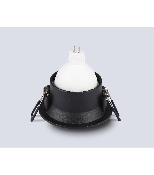 Встраиваемый точечный светильник Ambrella light TN102806 BK черный GU5.3 D81*50