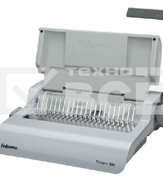 Переплетчик Fellowes Pulsar+ (FS-56276) A4/перф.17л.сшив/макс.300л./пластик.пруж. (6-38мм)