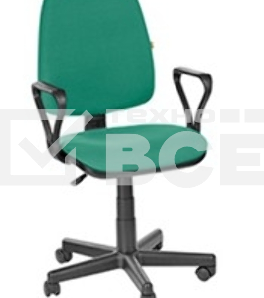 Кресло компьютерное OLSS ПРЕСТИЖ зеленый В-27 Крестовина: 