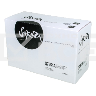 Картридж Sakura Q7551A для HP P3005/P3005n/P3005d/P3005dn/3005x/M3027MFP/M3027xMFP/M3035MFP/M3035xsMF, черный, 6000 к.