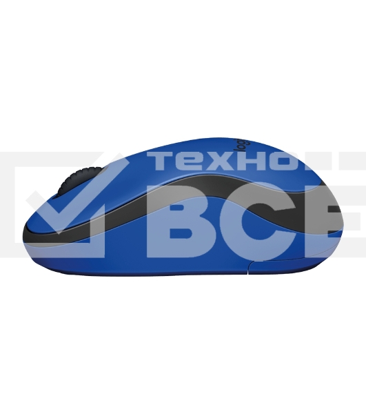 Мышь беспроводная Logitech M220 SILENT синий, 1000 dpi, радиоканал, USB, кнопки - 3