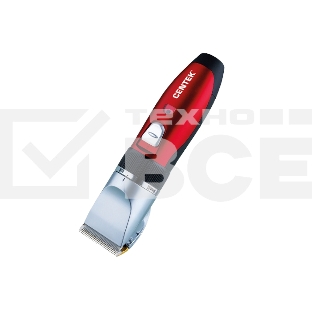 Машинка для стрижки Centek CT-2118 черный/красн