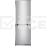 Холодильник Atlant XM-4012-080 серебристый двухкамерный 201/101л морозилка снизу, фото 1