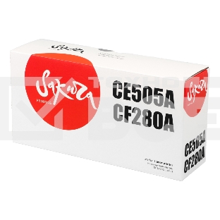 Картридж лазерный Sakura CE505A/CF280A для HP Laserjet 400M/401DN P2035/P205, LJ M425, черный, 2700 к.