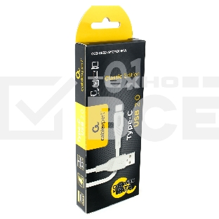 Кабель USB 2.0 Cablexpert CCB-USB2-AMCMO1-1MW, AM/Type-C, издание Classic 0.1, длина 1м, белый, блистер
