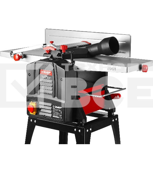 Станок рейсмусно-фуговальный Зубр СРФ-254-1600С 1600 Вт, 9000 об/мин, ширина строгания 254 мм