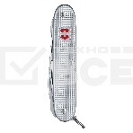 Нож Victorinox Farmer X Alox, 93 мм, 10 функций, алюминиевая рукоять, серебристый, фото4