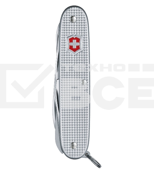 Нож Victorinox Farmer X Alox, 93 мм, 10 функций, алюминиевая рукоять, серебристый