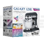 Миксер Galaxy Line GL 2230, черный, планетарный, 700 Вт, 12 скоростей, фото8