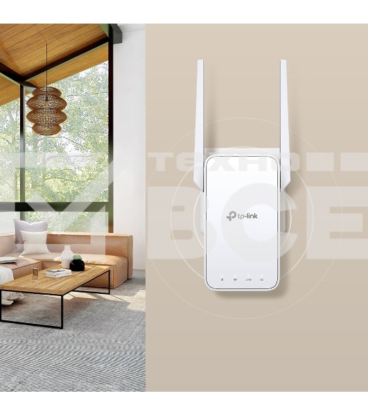 Усилитель TP-Link Wi-Fi сигнала AC1200 OneMesh Wi-Fi Range Extender/Signal Amplifier, dual-band Wi-Fi, two external antennas, 1 10/100Mbps port, 1 WPS button, supports RE/AP mode, Smart signal indicator, easy setup/management via Tether APP/Web UI.