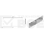 Фальш-панель Hyperline BPV-3-RAL9005 на 3U, цвет черный (RAL 9005), фото 1