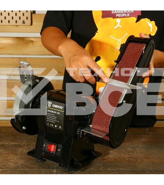 Станок заточной Deko DKGM250-150 250W (063-4214)