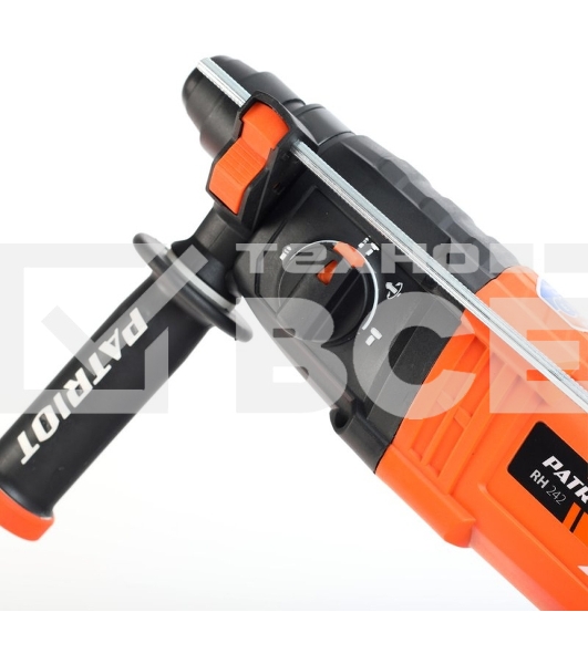 Перфоратор PATRIOT THE ONE RH 242, SDS+, 1.9Дж, 720Вт, 0-2000об/мин, 0-6300уд/мин