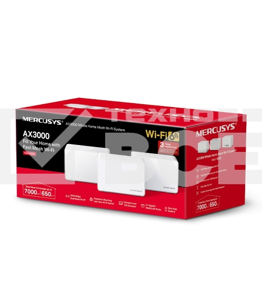 Домашняя Mesh Wi-Fi 6 система AX3000