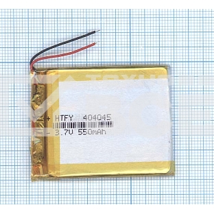 Аккумулятор Li-Pol (батарея) 4*40*45мм 2pin 3.7V/550mAh