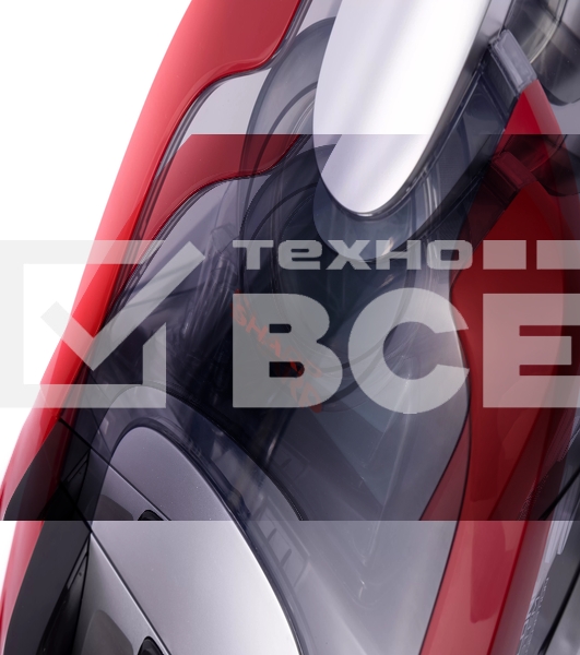 Пылесос Sharp ECNB16RR красный, 320/1600 Вт, уборка сухая, пылесборник контейнер 1 л