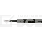 Пинцет Jakemy JM-T7-13 прямой, с закругленными кончиками, фото 1