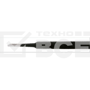 Пинцет Jakemy JM-T7-13 прямой, с закругленными кончиками