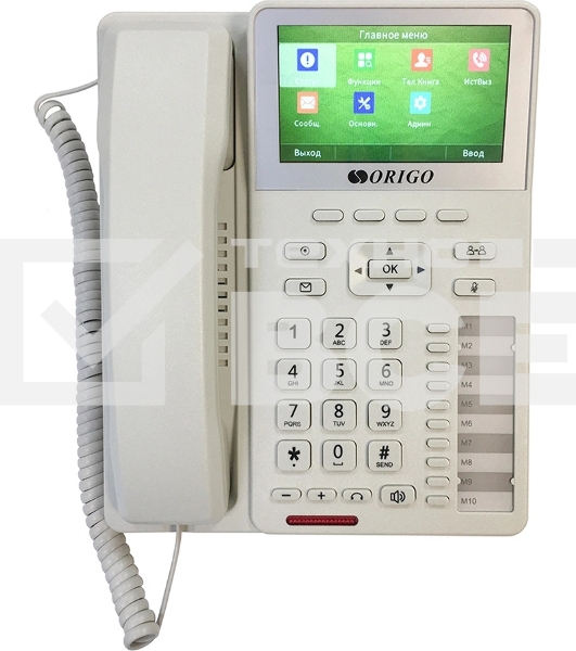 Телефон ORIGO IP-телефон с цветным дисплеем 4.3