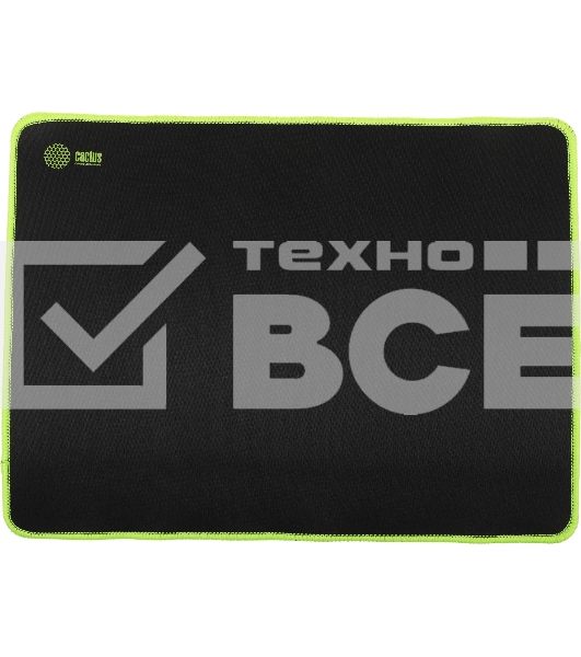 Коврик для мыши Cactus Black черный 400x300x3мм (CS-MPC-PRO01XL)