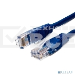 Кабель патч-корд, Filum FL-U5-C-3M-BL U/UTP 5e cat. 3м, 26AWG(7x0.16 мм), чистая медь, PVC, синий, фото 1