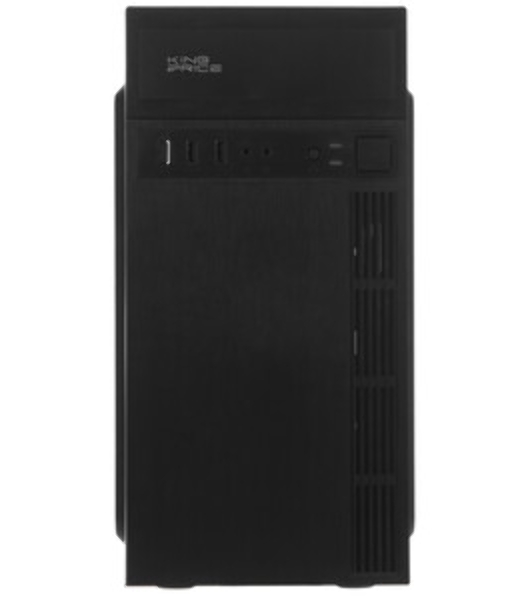 Компьютерный корпус KingPrice KPCC-MN210 черный без БП mATX 1x80мм 2x120мм 2xUSB 2.0 audio