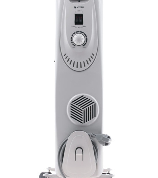 Масляный радиатор Vitek VT-1704 W белый