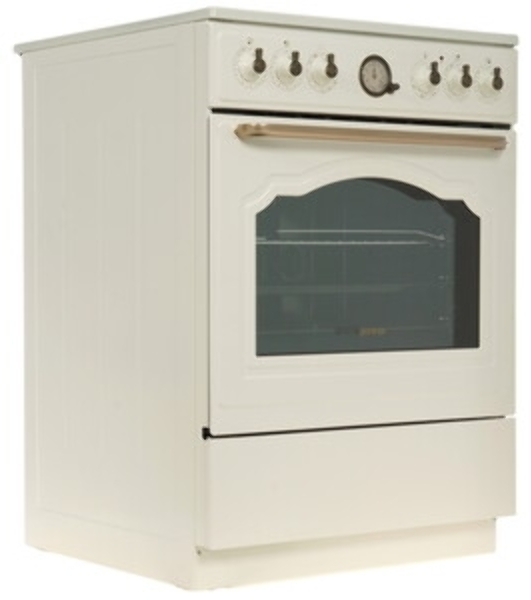 Плита электрическая Gorenje GECS6B70CLI бежевая, конфорок 4 электрических, духовка 71 л, 60 см x 85 см x 60 см