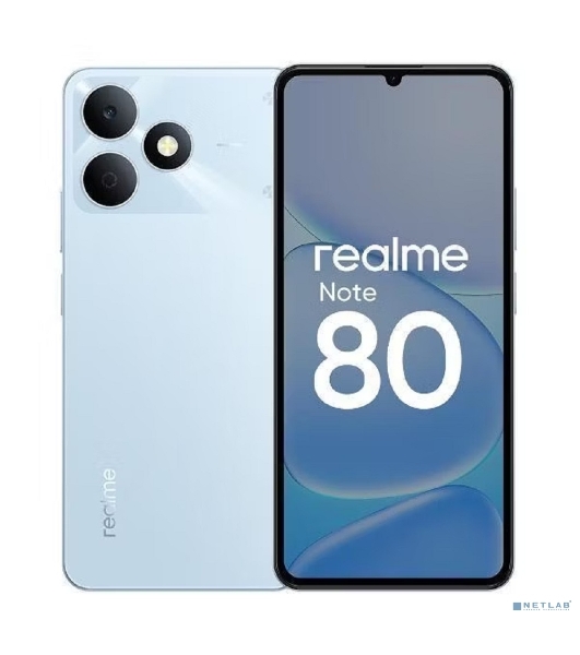 Смартфон Realme Note 80 RMX5388 4Gb, 128Gb, голубой