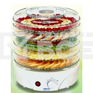 Сушка для фруктов и овощей Аксион Т 33 5под. 190Вт белый