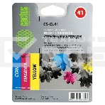 Картридж струйный Cactus CS-CL41 многоцветный (18 мл.) для Canon Pixma MP150/MP160/MP170/MP180/MP210/MP220/MP450/MP460/MP470/iP1200/iP1300/iP1600/iP1700/iP1800/iP190, фото6