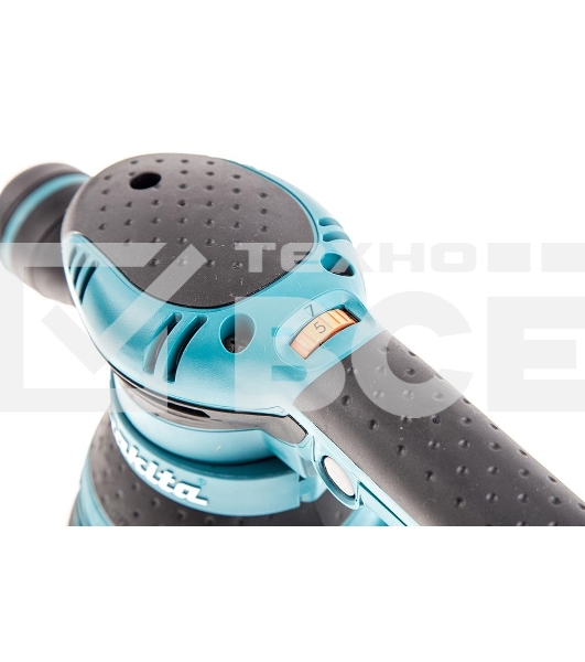 Шлифовальная машина Makita BO5041 ЭШМ,300Вт,ф125мм,4000-12000об\м,ампл-2.8мм,1.4кг,кор,п\сборник,доп.рукоятка