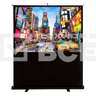 Экран Cactus 113x200 см FloorCompactExpert CS-PSFLCE-200X113 16:9 напольный рулонный