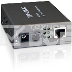 Медиаконвертер TP-Link SMB MC100CM 10/100Mbps RJ45 to 100Mbps multi-mode SC fiber Converter, Full-duplex,up to 2Km, switching power adapter, chassis mountable, фото3