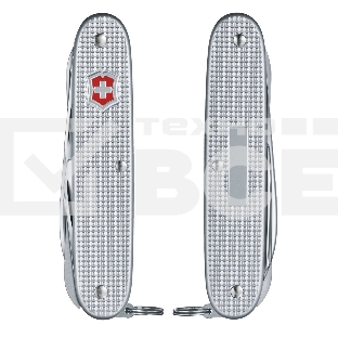 Нож Victorinox Farmer X Alox, 93 мм, 10 функций, алюминиевая рукоять, серебристый