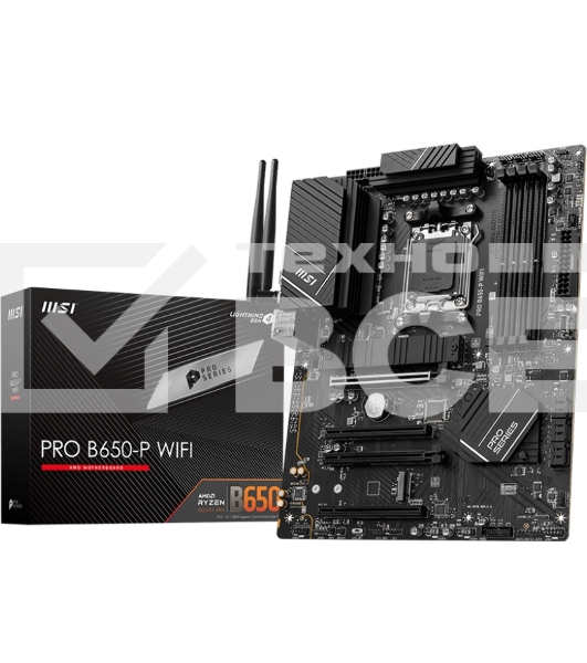 Материнская плата MSI AMD B650 SAM5 ATX PRO B650-P WIFI