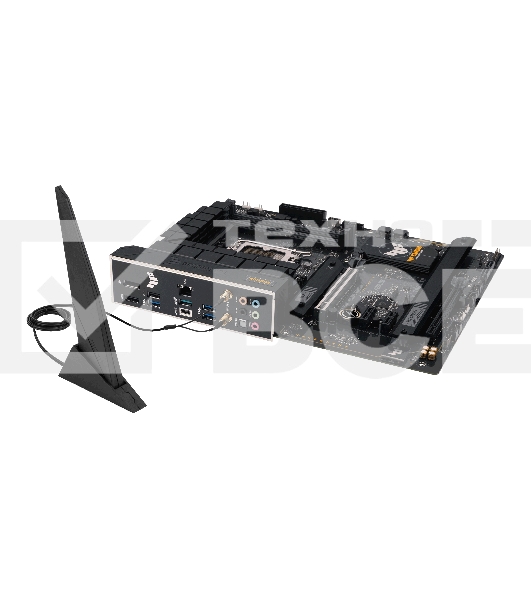 Материнская плата ASUS TUF GAMING B760-PLUS WIFI D4, LGA 1700, Intel B760, 4xDDR4, 4xSATA, 3xM.2, 1xPCI-E 5.0 x16, 1xPCI-E 3.0 x4, 1xUSB-A 3.2 Gen 2, 3xUSB-A 3.2 Gen 1, 1xUSB-C 3.2 Gen 2x2, 1x2.5Gb LAN, 5x3.5 мм, 7.1, Wi-Fi 6, Bluetooth 5.2, Standard-ATX