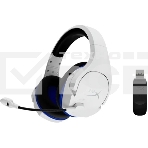 Наушники с микрофоном HyperX Cloud Stinger Core белый/голубой накладные Radio оголовье (4P5J1AA), фото14
