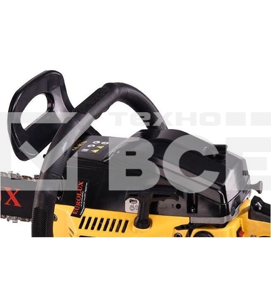 Бензопила EUROLUX GS-45161800Вт (2.45л.с.) 45см3 бак 0.55л шина 40см шаг цепи 1.5'' 72звена