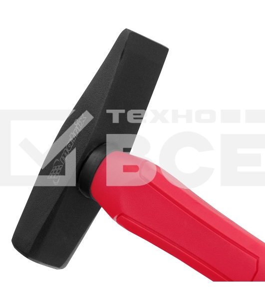 Молоток слесарный Matrix ''optimal'', 300 г, фибергласовая обрезиненная рукоятка, квадратный боек